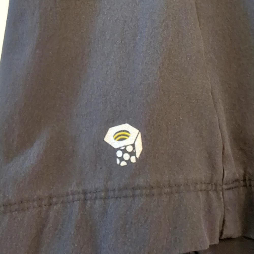 Mountain Hardwear Ellinor Hiking Outdoor Capris Pants Size 12 Black OL2295 EUC - Picture 8 of 8